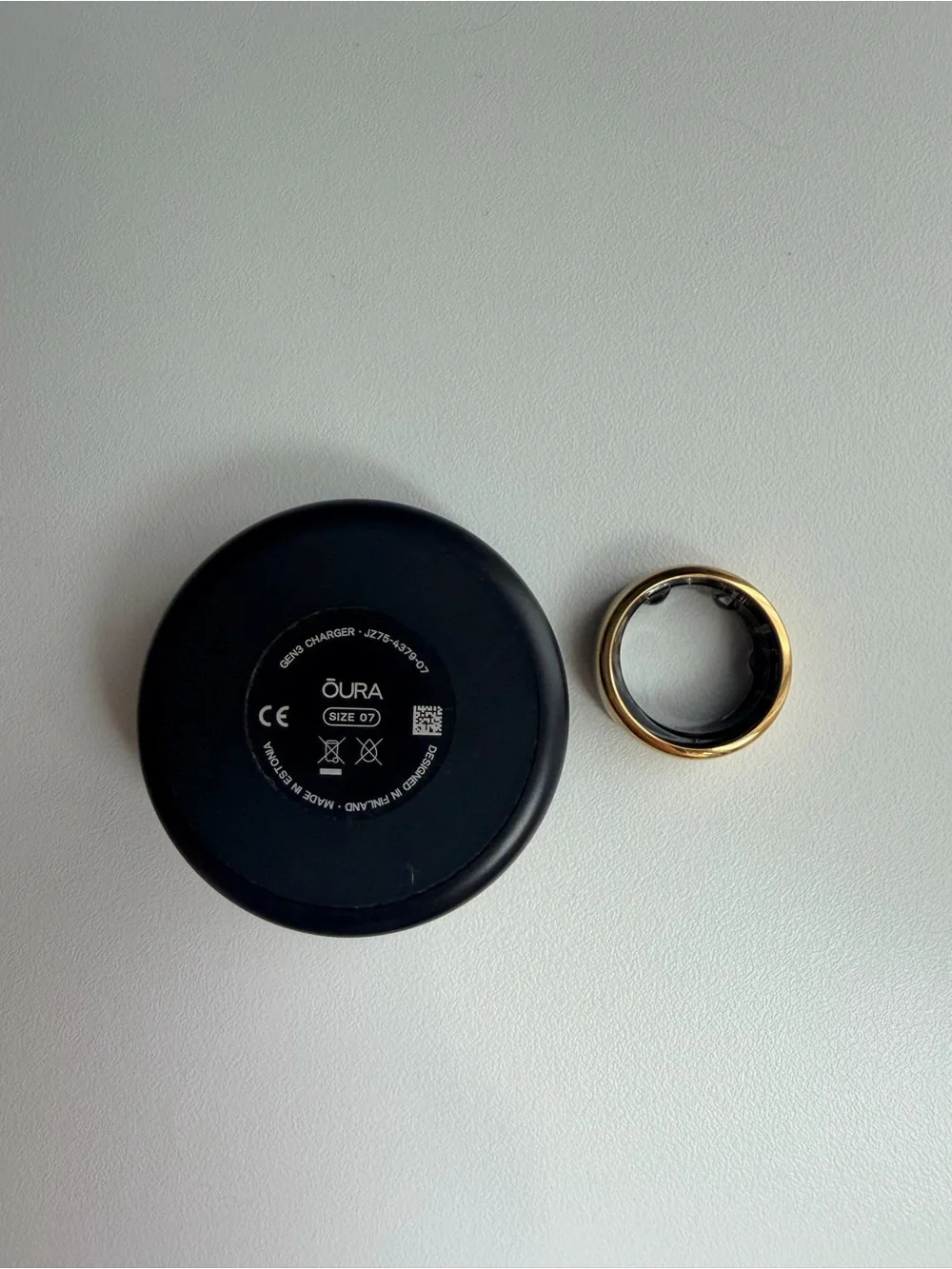 Oura Ring Gen 3 Size 7 Gold
